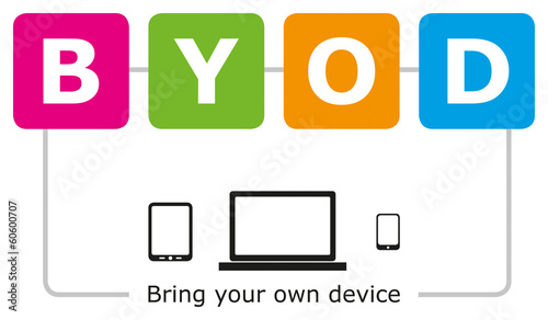 Vector: byod bring your own device byod bring your own device