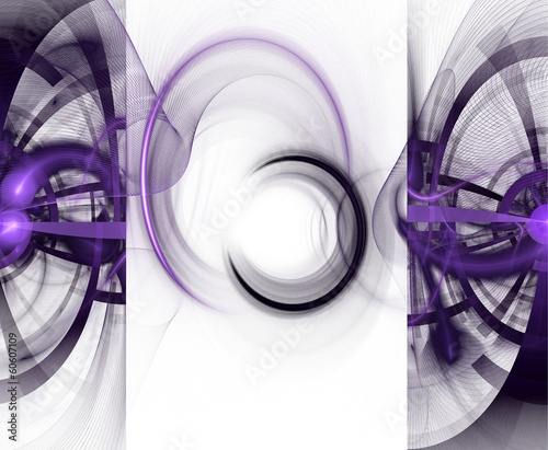Illustration: Fractal geometric pattern. Computer generated graphics. Fractal geometric pattern. Computer generated graphics.
