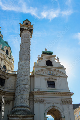 Photo: ancient building in the middle of Vienna, Austria ancient building in the middle of Vienna, Austria