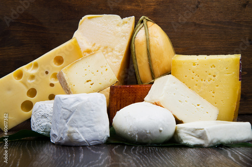 Photo: Various types of cheese Various types of cheese