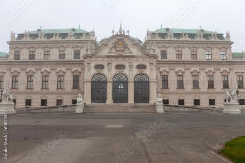 Photo: Belvedere Palace in Vienna Belvedere Palace in Vienna