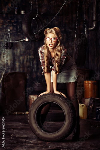 Photo: styled model styled model