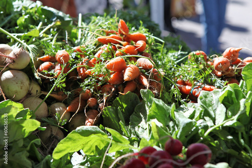 Photo: market carrots market carrots