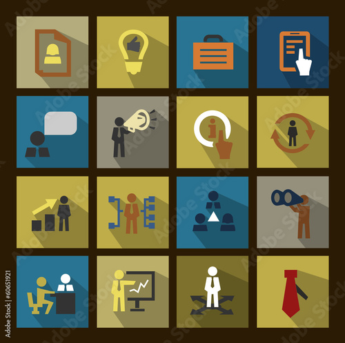 Vector: vector business icon set vector business icon set