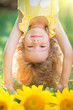 Child in spring Child in spring