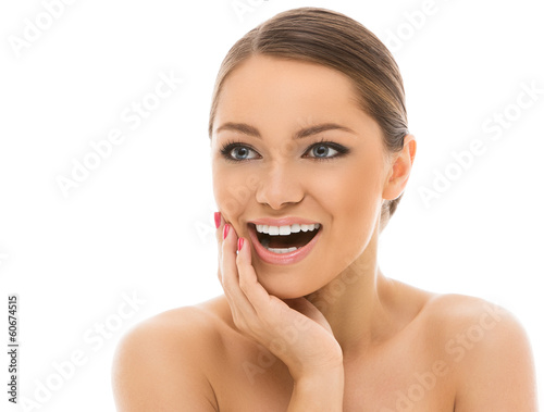 Photo: Beautiful girl with perfect face Beautiful girl with perfect face