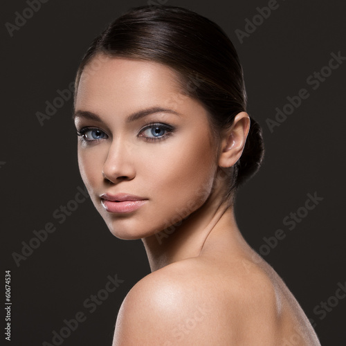 Photo: Beautiful girl with perfect face Beautiful girl with perfect face