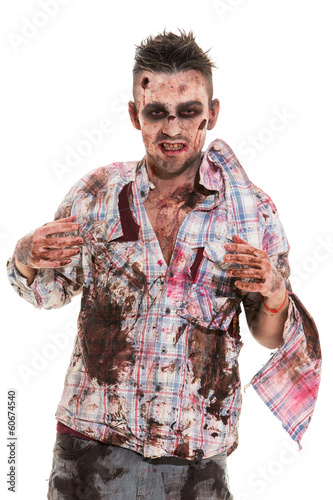 Photo: Scary zombie cosplay Scary zombie cosplay