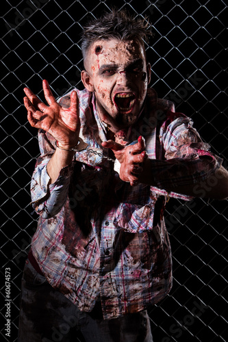 Photo: Scary zombie cosplay Scary zombie cosplay
