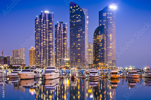 Photo: Busan, South Korea at Haeundae District Busan, South Korea at Haeundae District