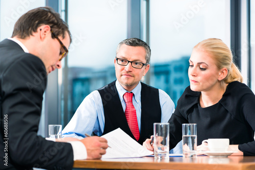 Photo: Business - Vorstellungsgespräch für Bewerbung Business - Vorstellungsgespräch für Bewerbung