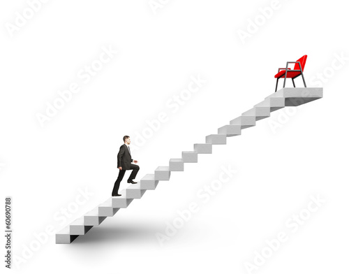 Photo: climbing to chair climbing to chair