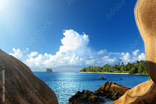 Photo: Anse Source d'Argent beach, La Digue island, Seyshelles Anse Source d'Argent beach, La Digue island, Seyshelles