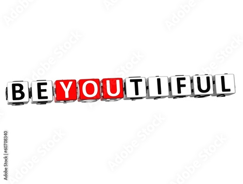 Illustration: 3D Beyoutiful Button Click Here Block Text 3D Beyoutiful Button Click Here Block Text