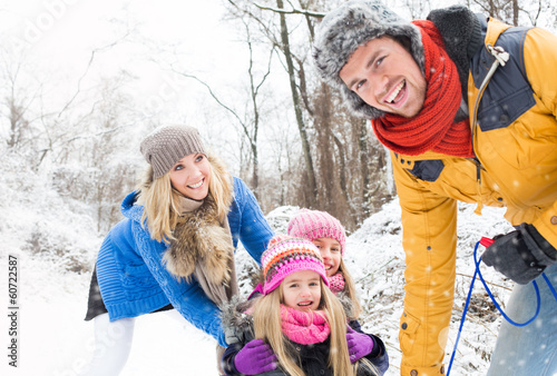 Photo: Winter family Winter family