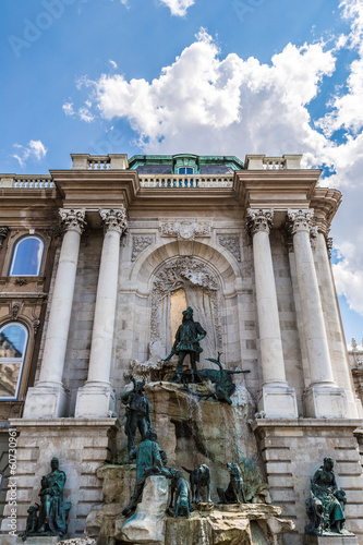 Photo: Hunting statue at the Royal palace, Budapest Hunting statue at the Royal palace, Budapest
