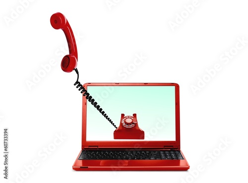 Photo: Voice over Internet VoIP Voice over Internet VoIP