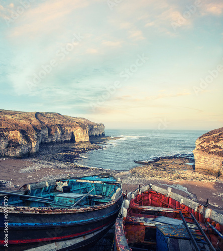 Photo: fishing boats flamborough fishing boats flamborough