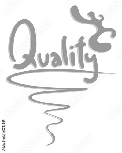 Vector: Sticker quality Sticker quality