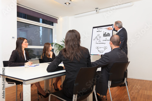 Photo: Man explaining business concepts Man explaining business concepts