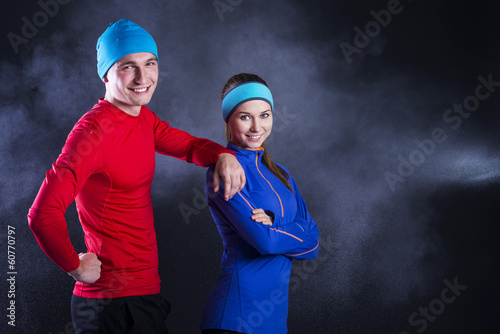 Photo: Fitness couple Fitness couple