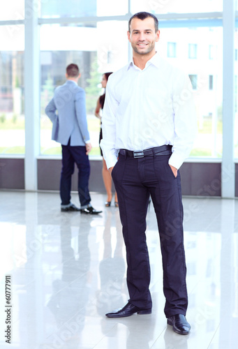 Photo: Portrait of a handsome business man Portrait of a handsome business man