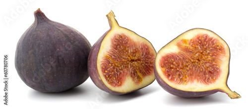 Photo: Fresh figs Fruits isolated on white background Fresh figs Fruits isolated on white background