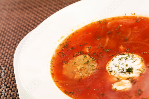 Photo: Beetroot and Cabbage Soup Beetroot and Cabbage Soup
