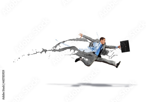 Photo: Busy businessman Busy businessman