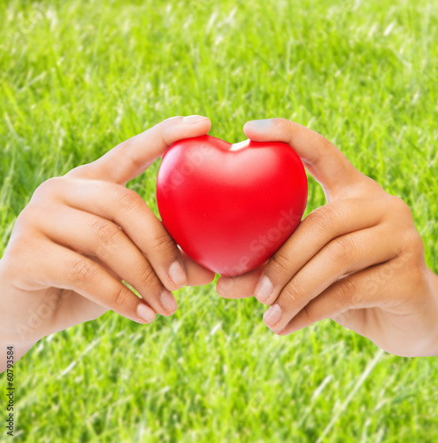 Photo: woman hands with heart woman hands with heart