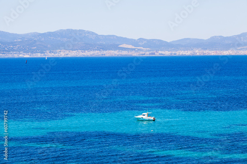 Photo: Mallorca, Spain. Top view Mallorca, Spain. Top view