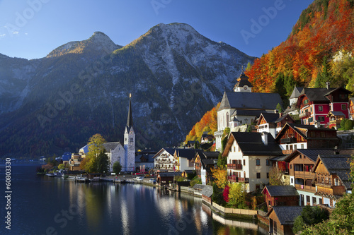 Photo: Hallstatt, Austria. Hallstatt, Austria.