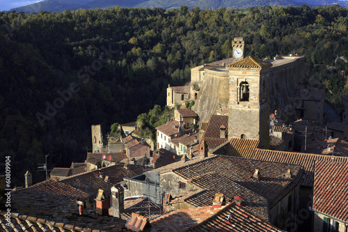 Photo: medieval italian town medieval italian town