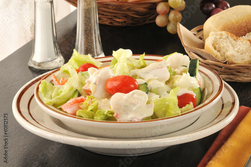 Photo: Bowl of crab salad Bowl of crab salad