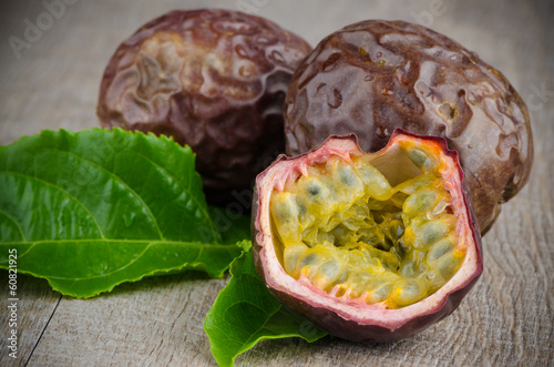 Photo: Passion fruits Passion fruits