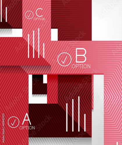 Vector: Infographic abstract background Infographic abstract background