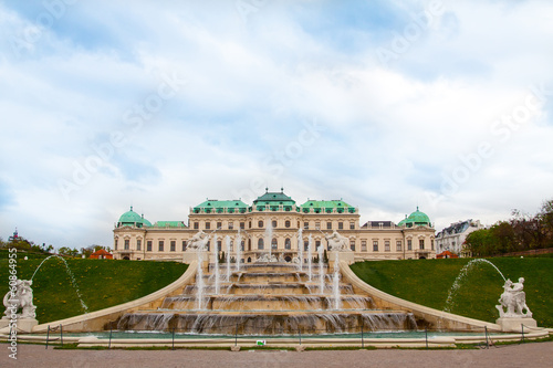 Photo: Belvedere palace Vienna Austria Belvedere palace Vienna Austria