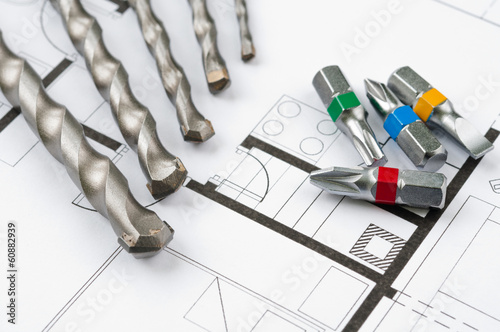 Photo: Construction Plan Tools Construction Plan Tools