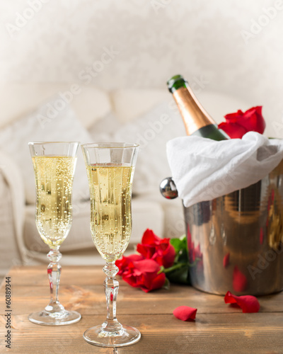 Photo: Champagne & Ice Bucket Champagne & Ice Bucket