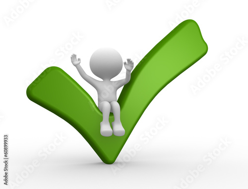Illustration: Check mark Check mark