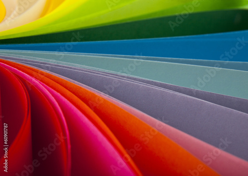 Photo: abstraction from the coloured paper abstraction from the coloured paper