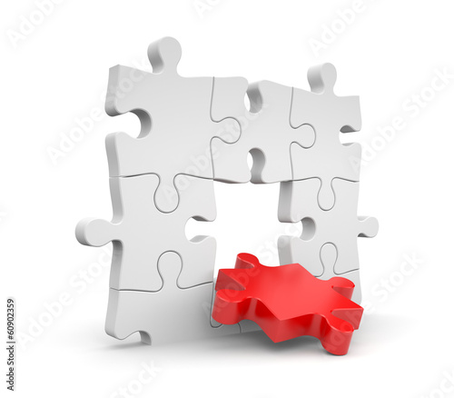 Illustration: Jigsaw puzzle Jigsaw puzzle