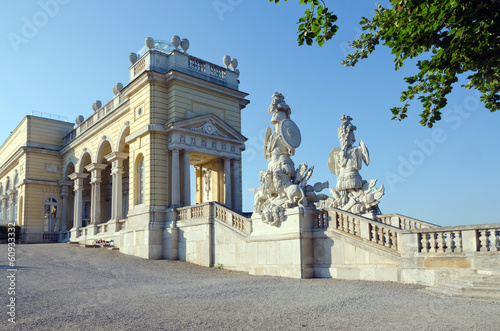 Photo: garden of Schonbrunn Palace garden of Schonbrunn Palace