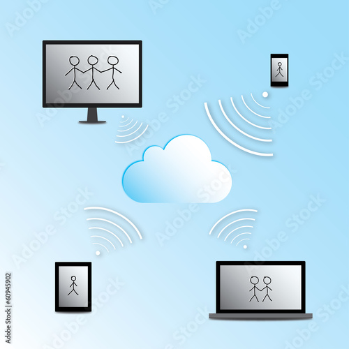 Illustration: Cloud Computing Cloud Computing