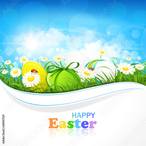 Vector: Easter background Easter background