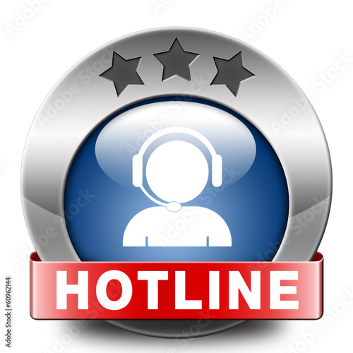Illustration: hotline hotline