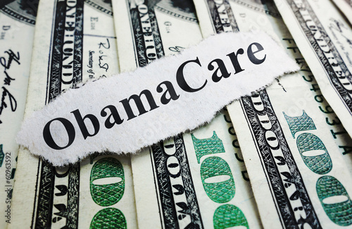 Photo: Money and Obama Care Money and Obama Care