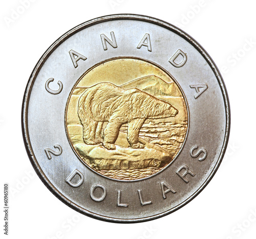 Photo: Canadian two dollar coin Canadian two dollar coin