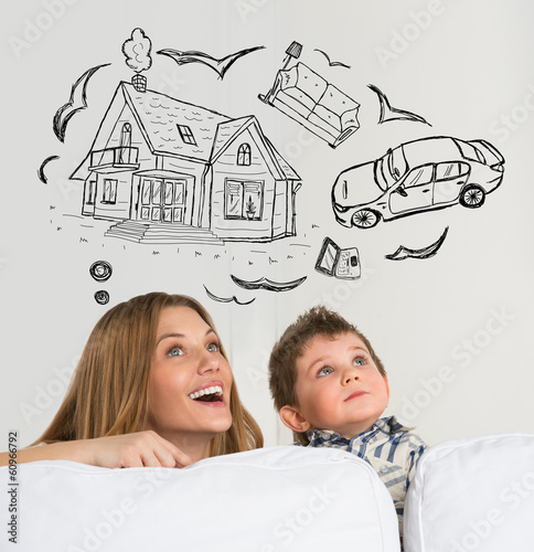 Photo: Mortgage and credit concept. Mortgage and credit concept.