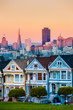 The Painted Ladies of San Francisco, California, USA. The Painted Ladies of San Francisco, California, USA.